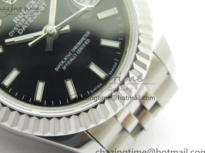MiroTime 0301 HighPerformance Datejust 28mm 279174 SS BP Maker Best Edition Black Dial on SS Jubilee Bracelet ETA 2598